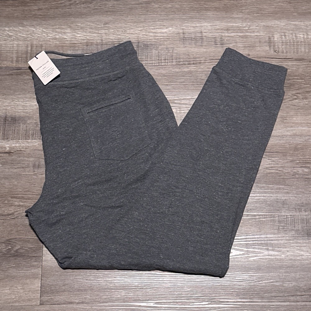 Peter Millar Seaside Men's Size XL Gale Gray Lava Wash Lounge Trouser Pants